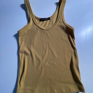 brandy melville ribbed tank top